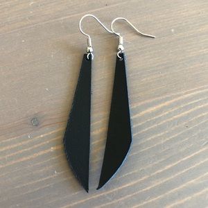 Genuine Leather, Handcrafted Earrings